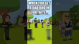 When you get a dad bod in Fortnite #fortnite #shorts