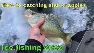 Ice fishing 2022-2023 - Early ice slab crappies