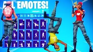 Скин РЯДОВОЙ С РИСУНКОМ Танцы/Эмоции Фортнайт | Fortnite BANNER TROOPER Skin All Dances & Emotes