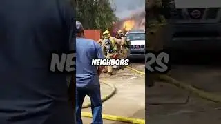 Man Saves Dog from Burning Building! 🔥🐶 