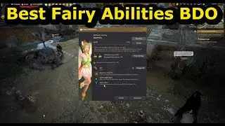 how to change fairy abilities in bdo
