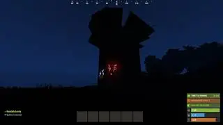 RUST Solo raid defense.