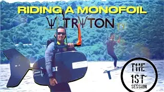 Triton T1-Riding A Monofoil (The 1st Session)