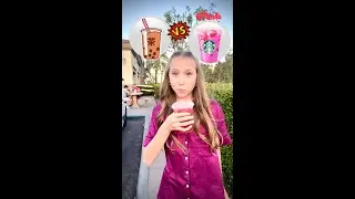 BOBA VS STARBUCKS  IN PAJAMAS #shorts #short
