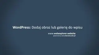 Jak dodać obraz lub galerię zdęć na stronie WordPress?