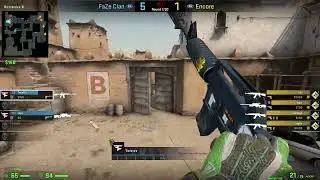 CSGO POV FaZe #TWISTZZ vs Encore on Dust2 - 25 kills