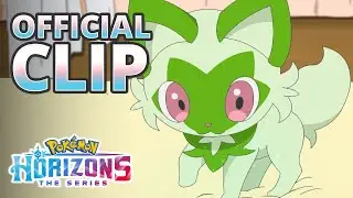 Sprigatito’s Biscuits 🐾 | Pokémon Horizons: The Series | Official Clip