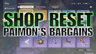 Genshin Impact SHOP RESET PAIMON'S BARGAINS for September 2021