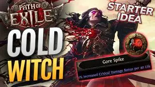 [PoE 2] COLD CRIT Witch - BloodMage Starter Build Idea for Path of Exile 2