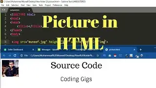 Image in HTML | Picture in HTML5 | 2020 | How to insert\display image in webpage HTML | Coding Gigs