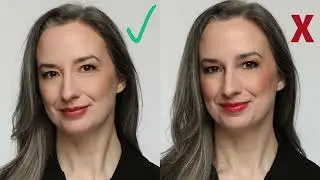 Common mistakes in makeup for photography