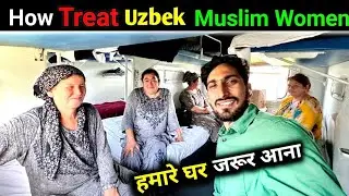 Uzbekistan 🇺🇿 Train Journey With local people | Indian Traveling In Uzbekistan| Bansi Bishnoi