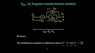 Formation of Ybus by Singular transformation