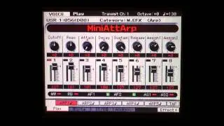 Motif XF : Easy Sounds Xtasyn Voices Panel