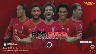eFootball PES 2021 Mobile V5.6.0 LIVERPOOL Patch | New Version Update 1GB OBB Download