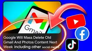 Google will start Deleting Gmail account including other social media like YouTube on dec.1, 2023