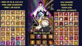 Everything Max - AFK Ninja Ultimate | Nindo Peak | Teaml Lion | Ninja Bros | Idle Shinobi | NInja