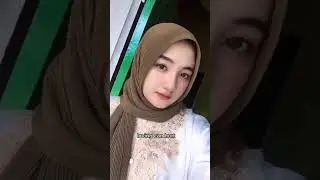 Abg hijab imut bikin sejuk