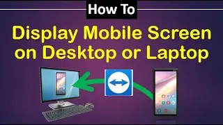 How to mirror android to pc || how to cast mobile screen on laptop || ICT Nuggets