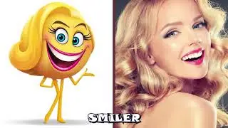 La Película Emoji Version Humana! Personajes Principales