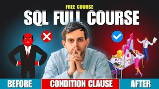 SQL Conditions Clause Explained | Master WHERE, AND, OR, and More
