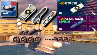 RF Loon With GTX 690 Missile And Scalp Naval Missile - Modern Warships