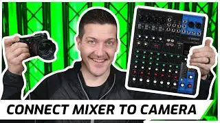 How To Connect Audio Mixer To Camera