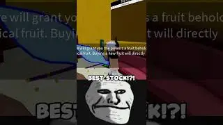 Pov : Rip_Indra Blesses The Stock In Blox Fruits.. 