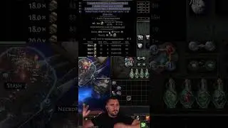 Chaos Spam is OP on POE !! #shorts #poe #twitch #bigmoment #clip  #pathofexile  #gaming #crafting