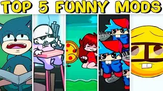 Top 5 Funny Mods in Friday Night Funkin'