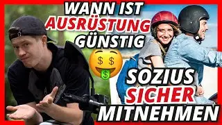 Wann ist Ausrüstung günstig? Wie viel Geld für A1, Motorrad & Ausrüstung? Ab wann Sozius mitnehmen?