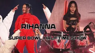 Rihanna - Umbrella , Diamonds @  Super Bowl LVII Halftime Show ( Drum Cover by Fingfing)