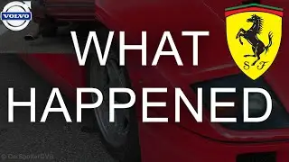 Ferrari F40 Crash at the Nürburgring with Volvo | Volvo backed into an F40 | What Actually Happened?