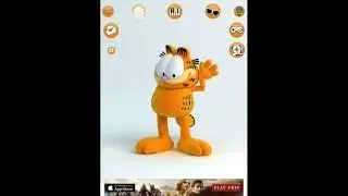 Говорящий Гарфилд! Talking Garfield HD! Серия 11! Говорящий кот
