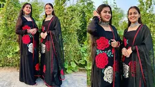 Short kurti cutting and stitching | Black kurti