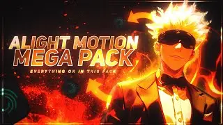 ALIGHT MOTION 'Free Editing Pack' 14K Subscribers Special ✨[SHAKES, CC, OVERLAYS,TEXT]