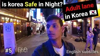 Is Seoul, South Korea Safe in Night? Adult lanes of Korea 🇰🇷