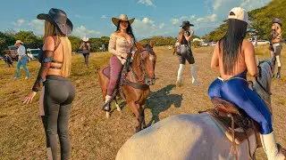 The Hottest Women Riding Horses | Latinas Got Curves #curvy #horseriding #rodeo