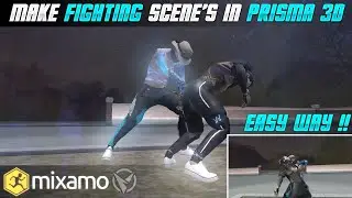How To Make Fighting Animation In Prisma 3D | Make Fighting Scene's In Prisma 3D Easily 💯 | ViNNy 3D