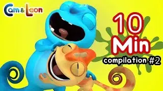 Funny Children Cartoon | 10 Minutes Compilation #2 | Cam & Leon | Cartoon for Kids