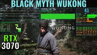 Black Myth Wukong - RTX 3070 - Launch Version Benchmark - DLSS 3.7.20 - 1440p