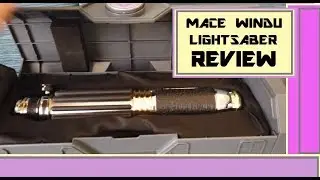 Galaxy's Edge Mace Windu Legacy Lightsaber Review!