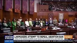 Arizona Democratic lawmakers attempt to repeal 1800s-era abortion ban