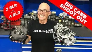CARB SHOOTOUT-2 BARREL VS 4 BARREL, ORIGINAL 4412 VS XP4412 VS QF4412, 650 v 750 CHOKE v 750 v 950