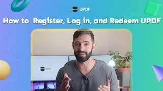 How to Register, Log in, and Redeem UPDF