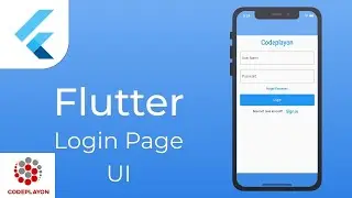 Flutter login screen example | Flutter tutorial for beginners | Codeplayon