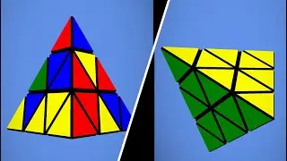 How to Solve Pyraminx cube Digitally | virtual pyraminx