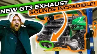 *RAW* NEW PORSCHE GT3 EXHAUST BLEW OUT OUR MICS!!!