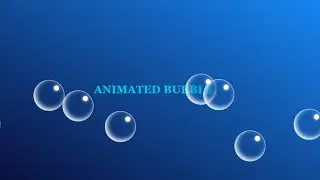 How To Create Animated Bubble on Background Using HTML & CSS Only | CSS Animation Effect Tutorials