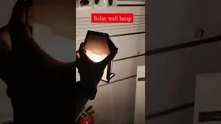 Best Gadget Solar Interaction Wall Lamp || Best Solar Interaction Wall Lamp #shortvideo #wall #lamp
